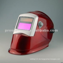 Pro Solar Auto Darkening Schweißhelm Arc Tig Mig zertifiziert Maske Schleifen XDH WH8000RED